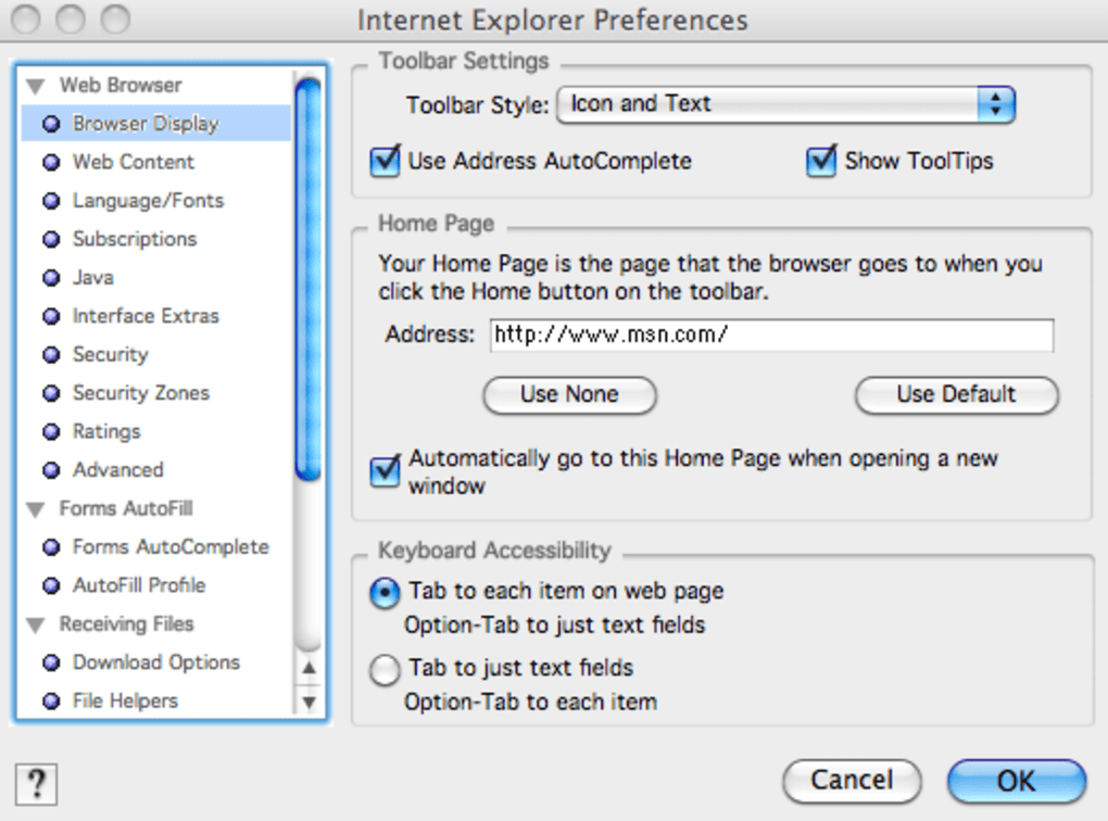 Download Internet 7 Explorer For Mac